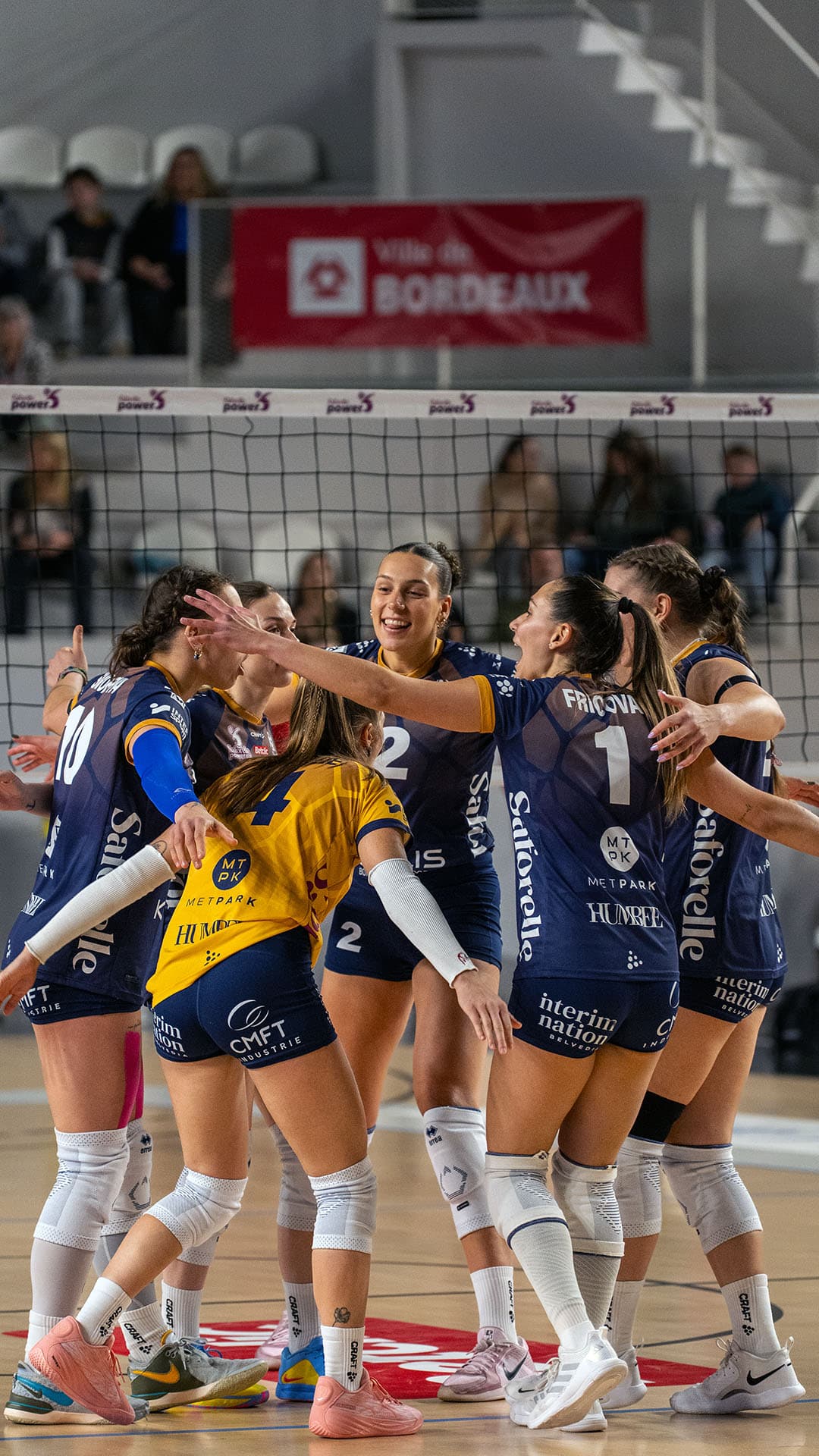 Premier match à domicile des Burdis contre Mulhouse
